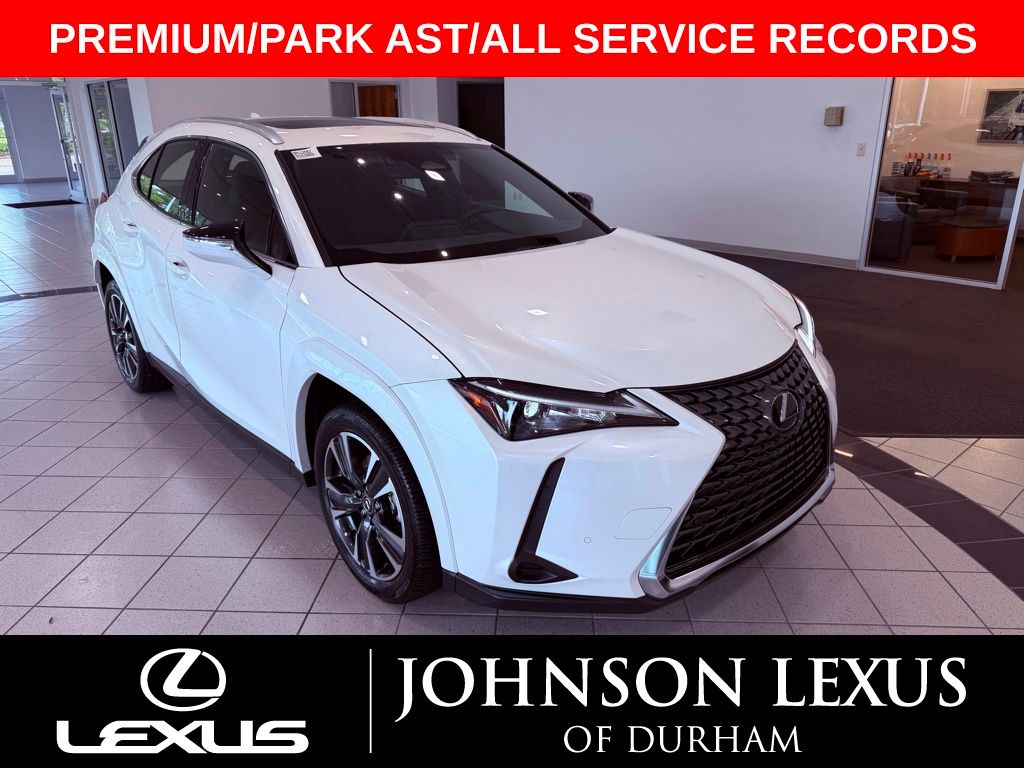 Eminent White Pearl 2025 Lexus UX Hybrid SUV / Crossover Front-Wheel Drive Continuously Variable Transmission