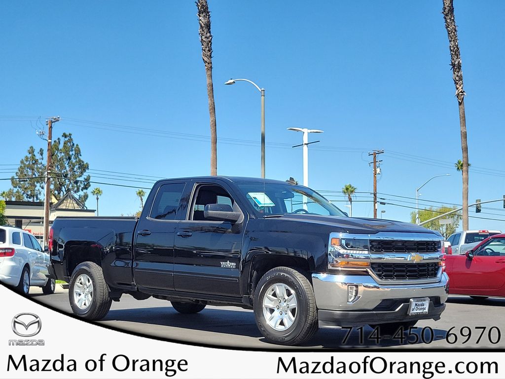 Black 2016 Chevrolet Silverado 1500 Pickup Truck 4X2 6-Speed Automatic Overdrive