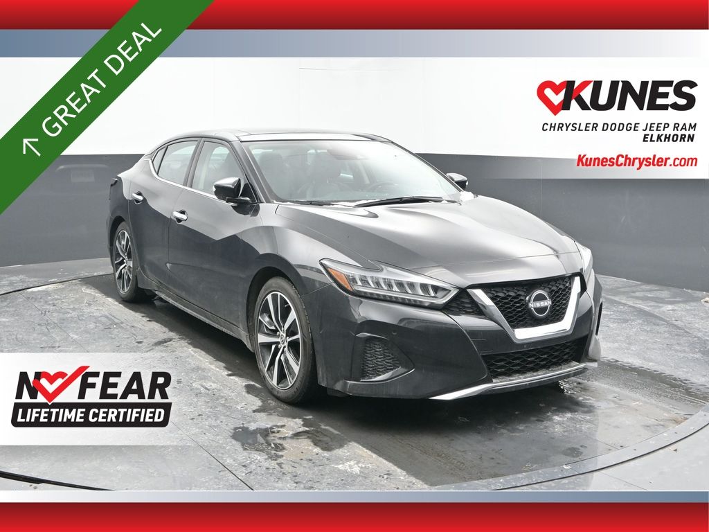 Black 2023 Nissan Maxima SL FWD Sedan Continuously Variable Transmission