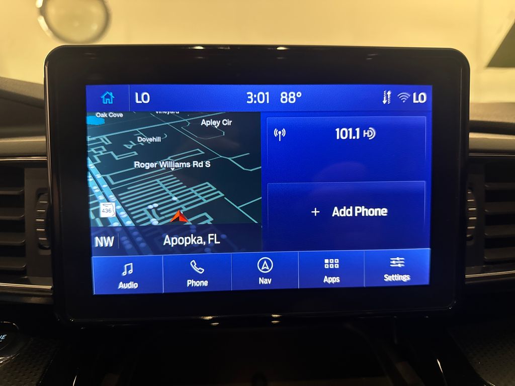 2022 Atlas Blue Metallic Ford Explorer ST-Line RWD SUV