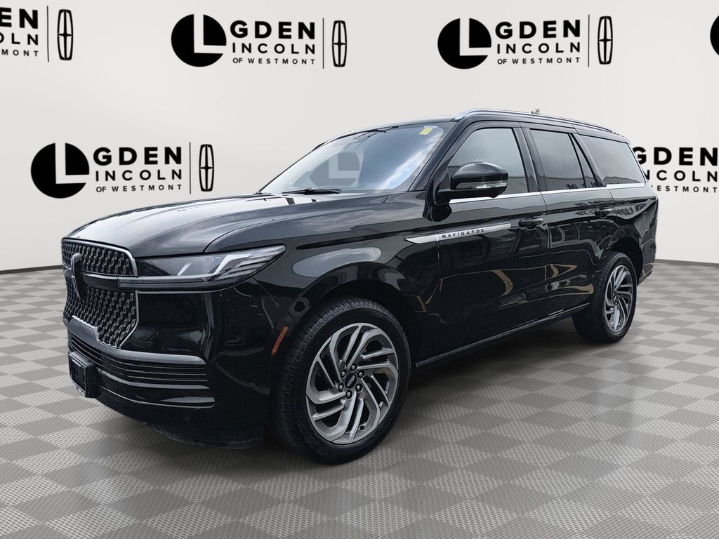 Black Metallic 2025 Lincoln Navigator SUV / Crossover Four-Wheel Drive Automatic