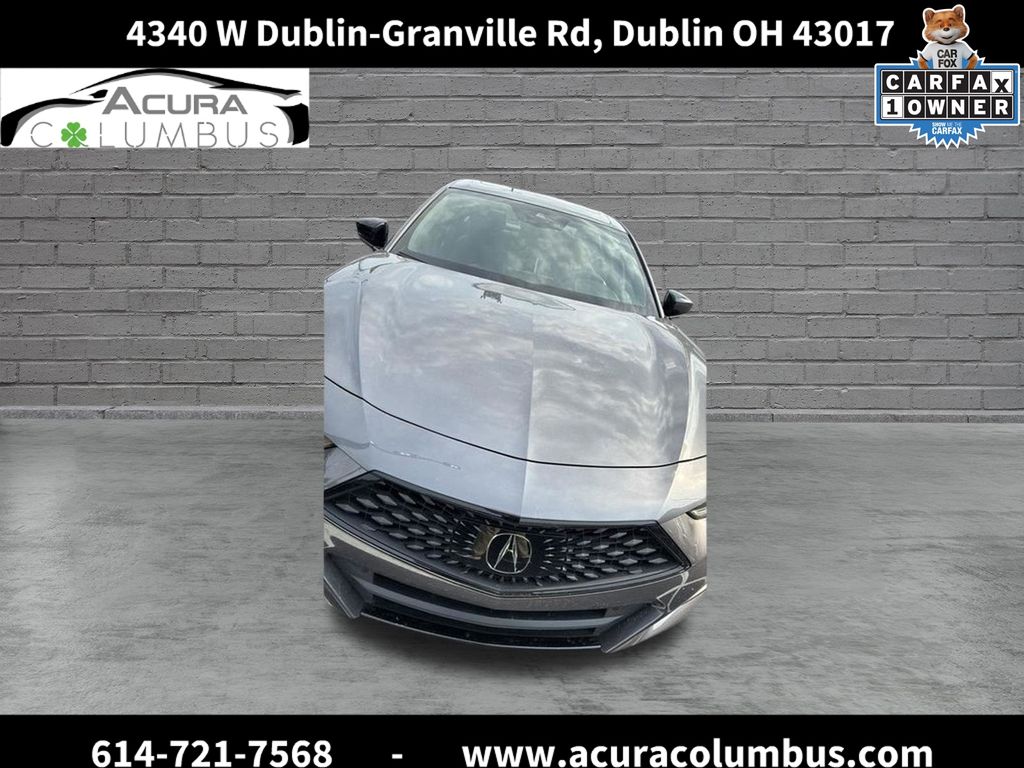 Gray (Modern Steel Metallic) 2023 Acura TLX Sedan All-Wheel Drive Automatic