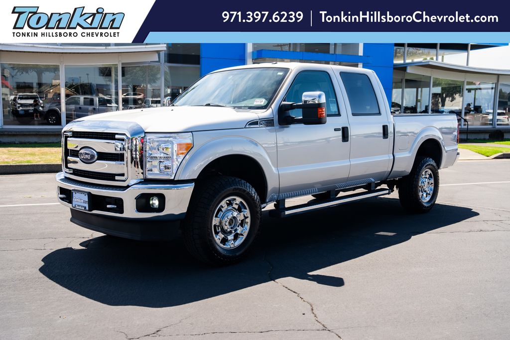 Ingot Silver 2016 Ford F-250 Super Duty Pickup Truck Four-Wheel Drive 6-Speed Automatic Overdrive