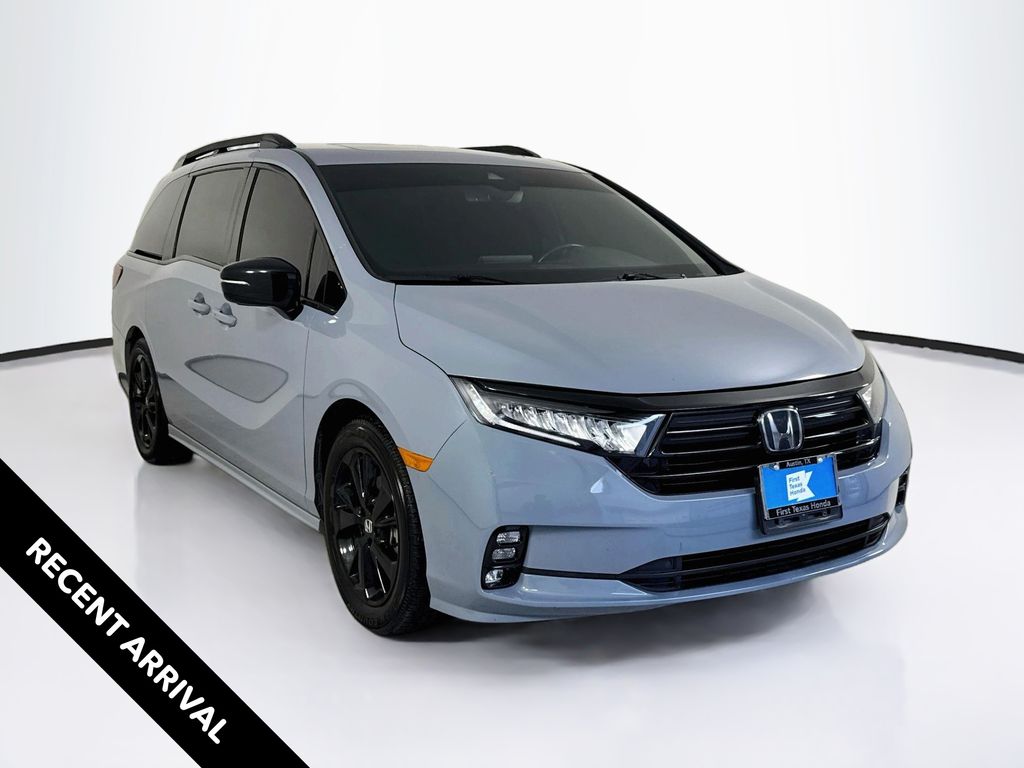 Gray 2023 Honda Odyssey Minivan Front-Wheel Drive Automatic