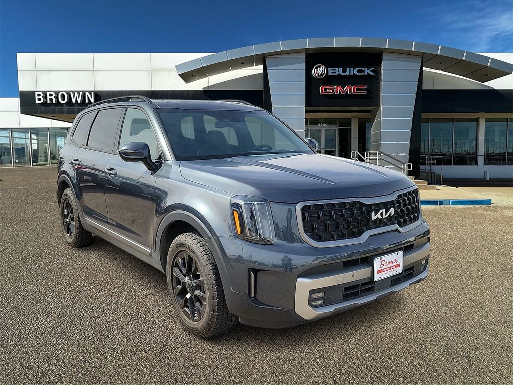Gravity Gray 2023 Kia Telluride SX-X-Pro AWD SUV / Crossover All-Wheel Drive 8-Speed Automatic