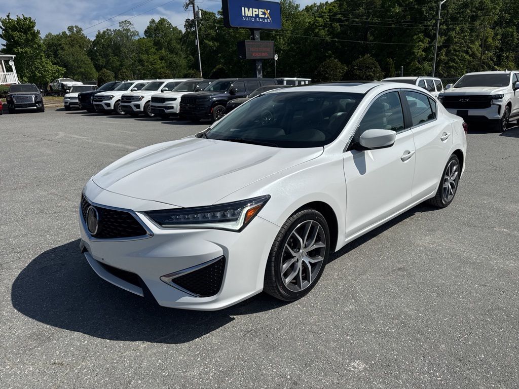 White 2021 Acura ILX FWD with Premium Package Sedan Front-Wheel Drive 8-Speed Dual Clutch