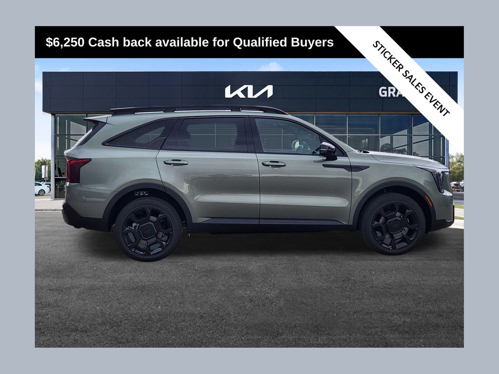 Jungle Green 2026 Kia Sorento X-Line SX Prestige AWD SUV / Crossover All-Wheel Drive 8-Speed Dual Clutch