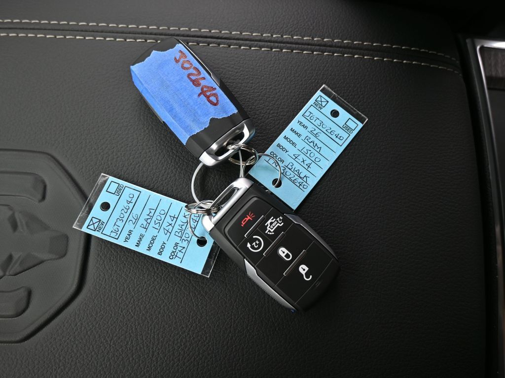 New 2026 Diamond Black Crystal Pearlcoat Ram Laramie image 21