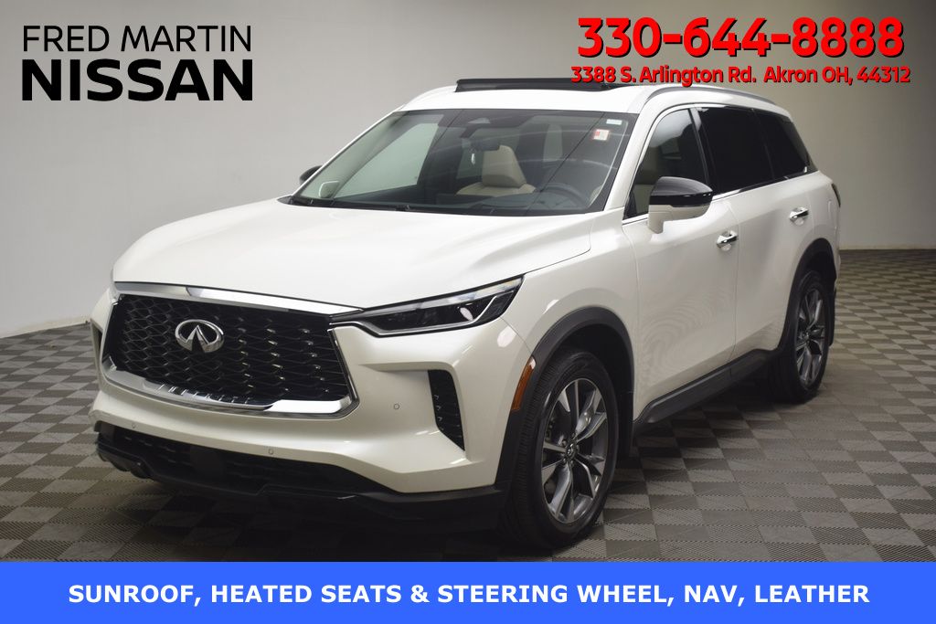 used 2025 INFINITI QX60 car, priced at $46,500