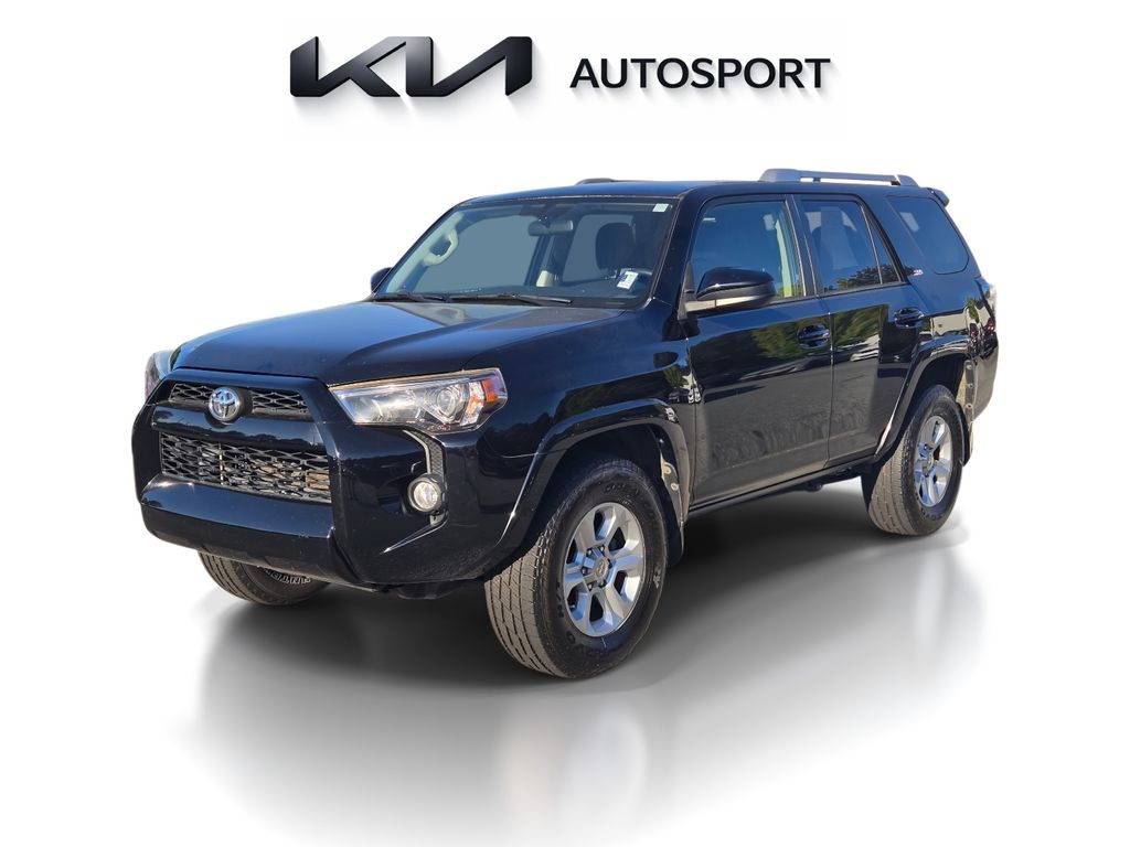 Midnight Black Metallic 2018 Toyota 4Runner SR5 4WD SUV / Crossover Four-Wheel Drive 5-Speed Automatic Overdrive