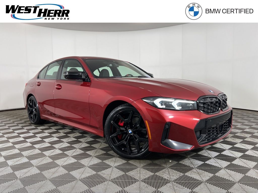 Vegas Red Metallic 2025 BMW 3 Series M340i xDrive Sedan All-Wheel Drive 8-Speed Automatic