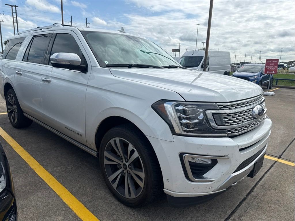 2020 Ford Expedition Max Platinum White at Community Honda