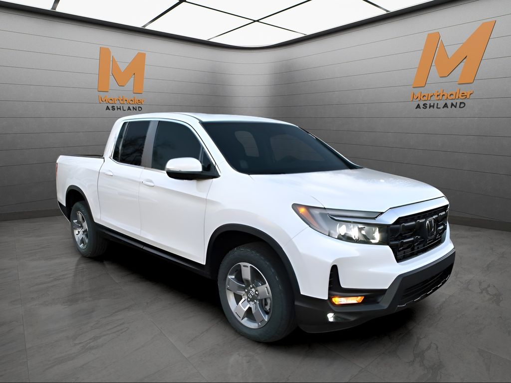 Platinum White Pearl 2026 Honda Ridgeline Pickup Truck All-Wheel Drive 9-Speed Automatic