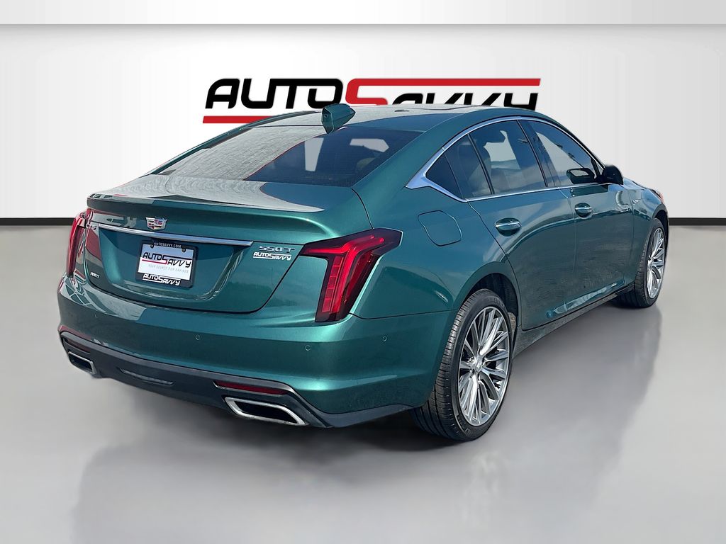 Used 2025 Blue Cadillac Premium Luxury image 7
