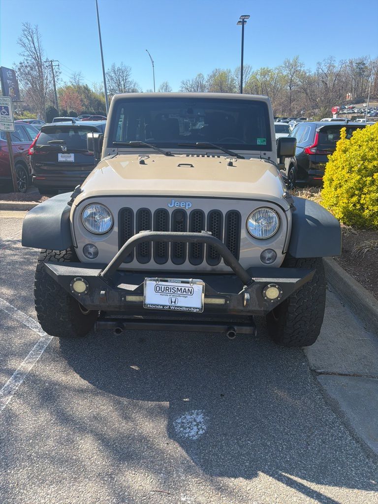 Mojave Sand Clearcoat 2016 Jeep Wrangler Sport 4WD SUV / Crossover Four-Wheel Drive 6-Speed Manual