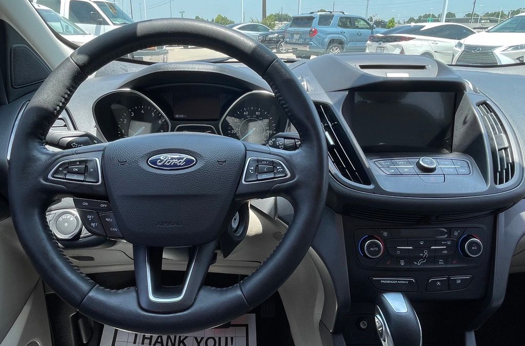 2018 Ford Escape SEL Blue at Shottenkirk Kia Fort Bend