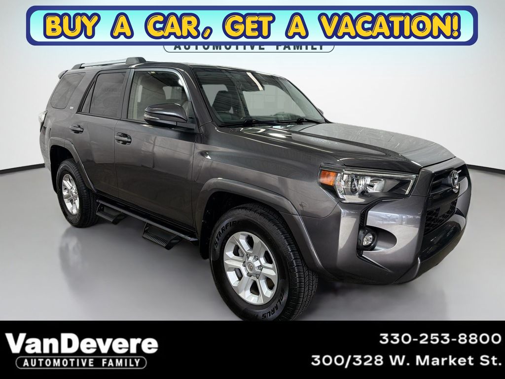 Magnetic Gray Metallic 2023 Toyota 4Runner SR5 Premium RWD SUV / Crossover 4X2 5-Speed Automatic