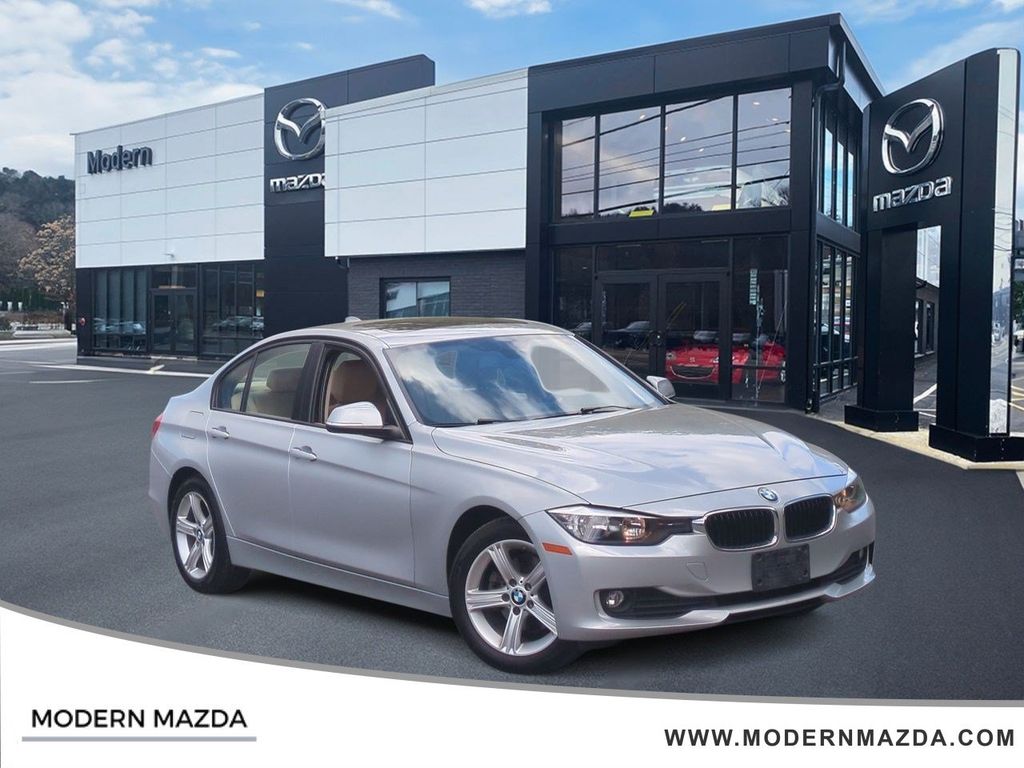 Glacier Silver Metallic 2015 BMW 3 Series Sedan All-Wheel Drive 8-Speed Automatic