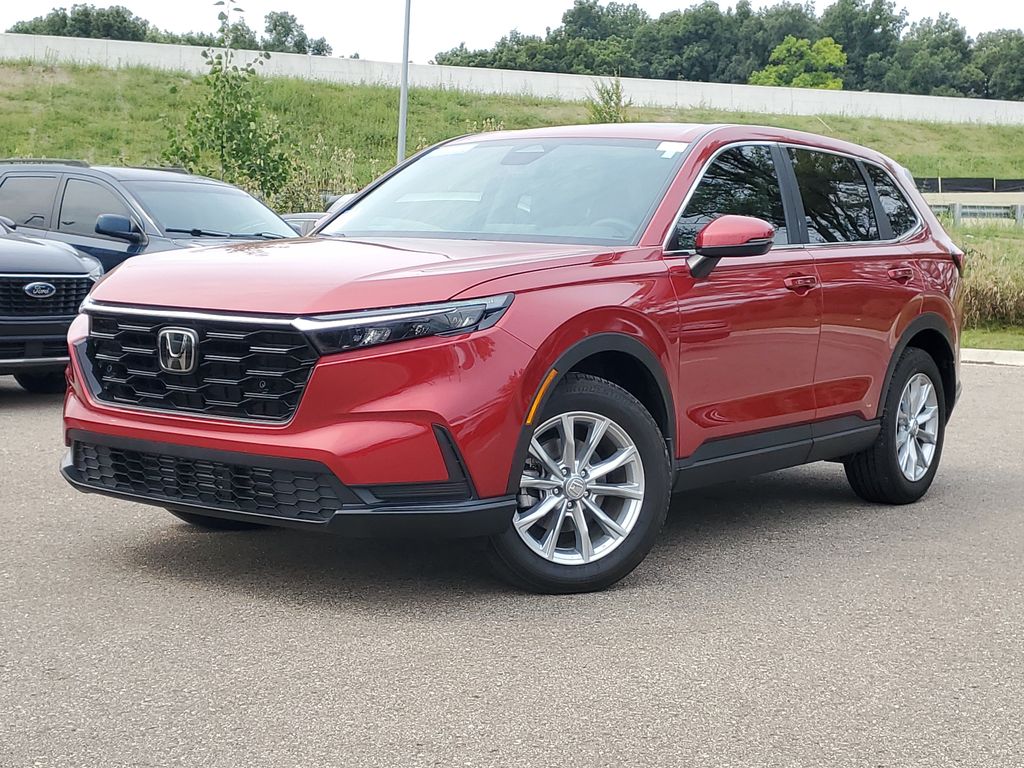 Radiant Red Metallic 2024 Honda CR-V SUV / Crossover All-Wheel Drive Continuously Variable Transmission