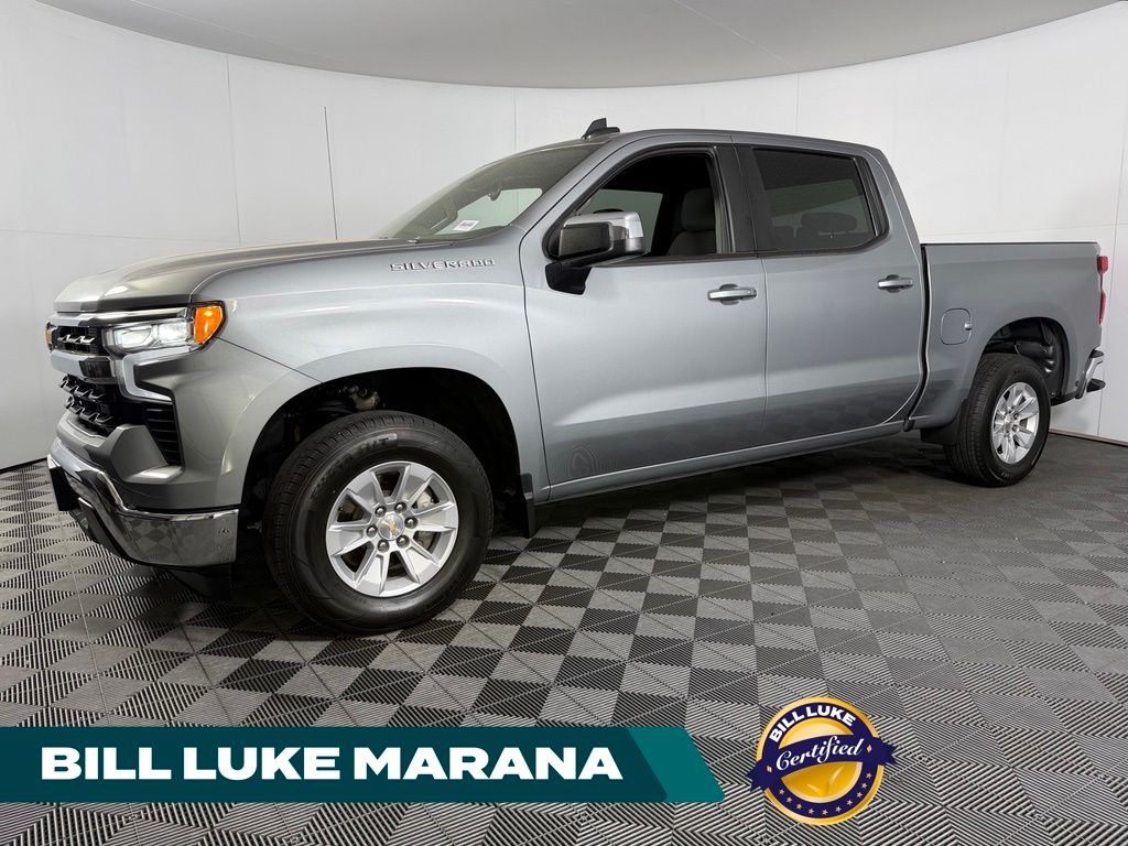 Sterling Gray Metallic 2025 Chevrolet Silverado 1500 Pickup Truck 4X2 Automatic