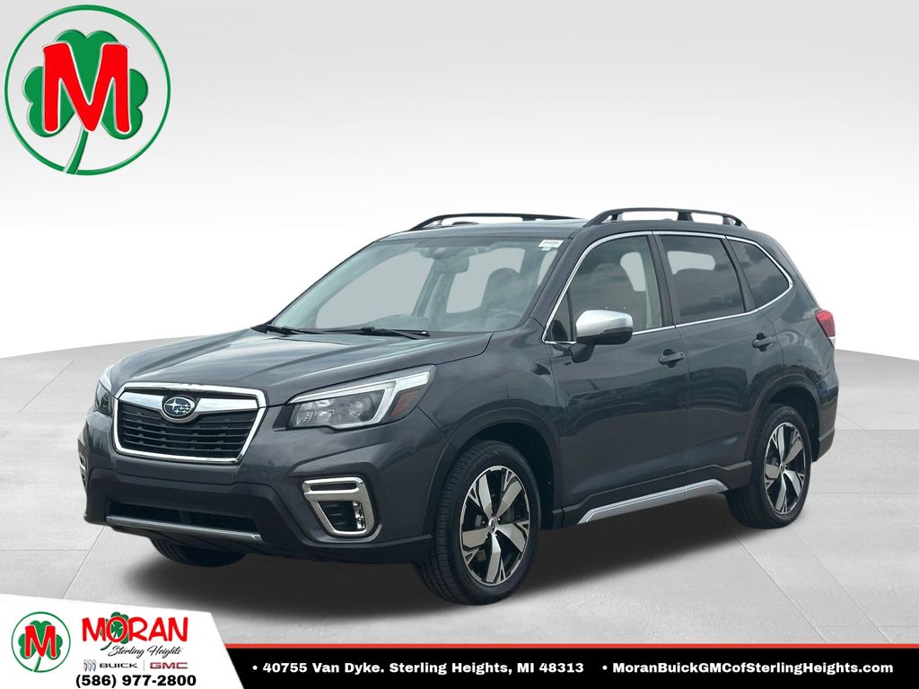 Gray Metallic 2021 Subaru Forester SUV / Crossover All-Wheel Drive Continuously Variable Transmission