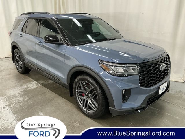 Vapor Blue 2025 Ford Explorer SUV / Crossover All-Wheel Drive Automatic