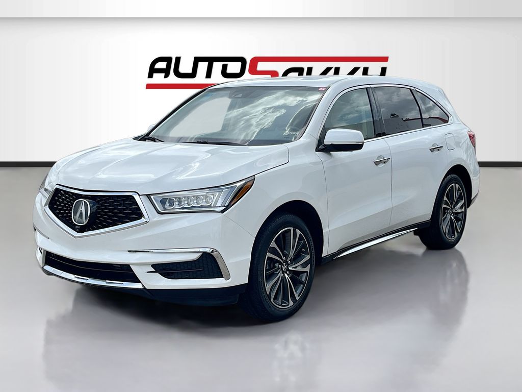 2020 Acura MDX Technology White at Genesis of Spring
