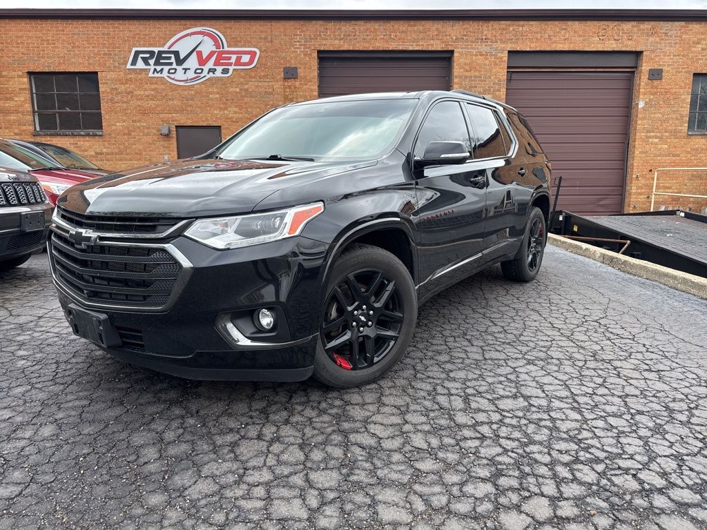 Black Metallic 2020 Chevrolet Traverse Premier AWD SUV / Crossover Four-Wheel Drive 9-Speed Automatic