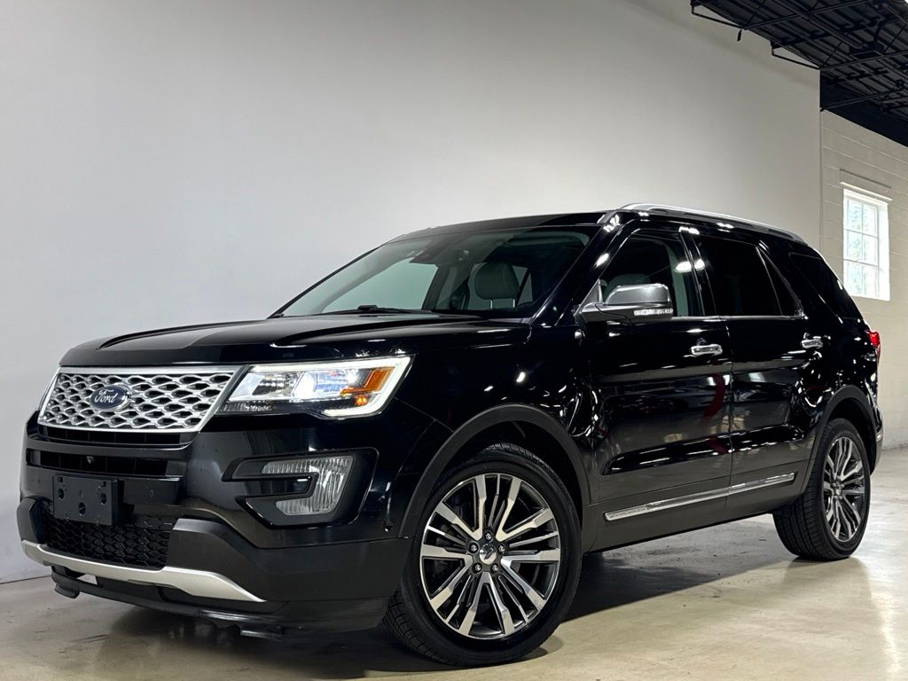 Shadow Black 2017 Ford Explorer SUV / Crossover All-Wheel Drive 6-Speed Automatic