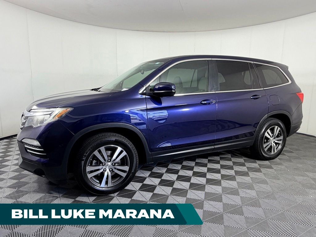 Black (Obsidian Blue Pearl) 2018 Honda Pilot SUV / Crossover All-Wheel Drive 6-Speed Automatic