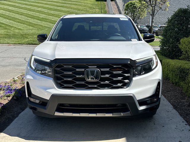 Platinum White Pearl 2024 Honda Ridgeline TrailSport AWD Pickup Truck All-Wheel Drive 9-Speed Automatic