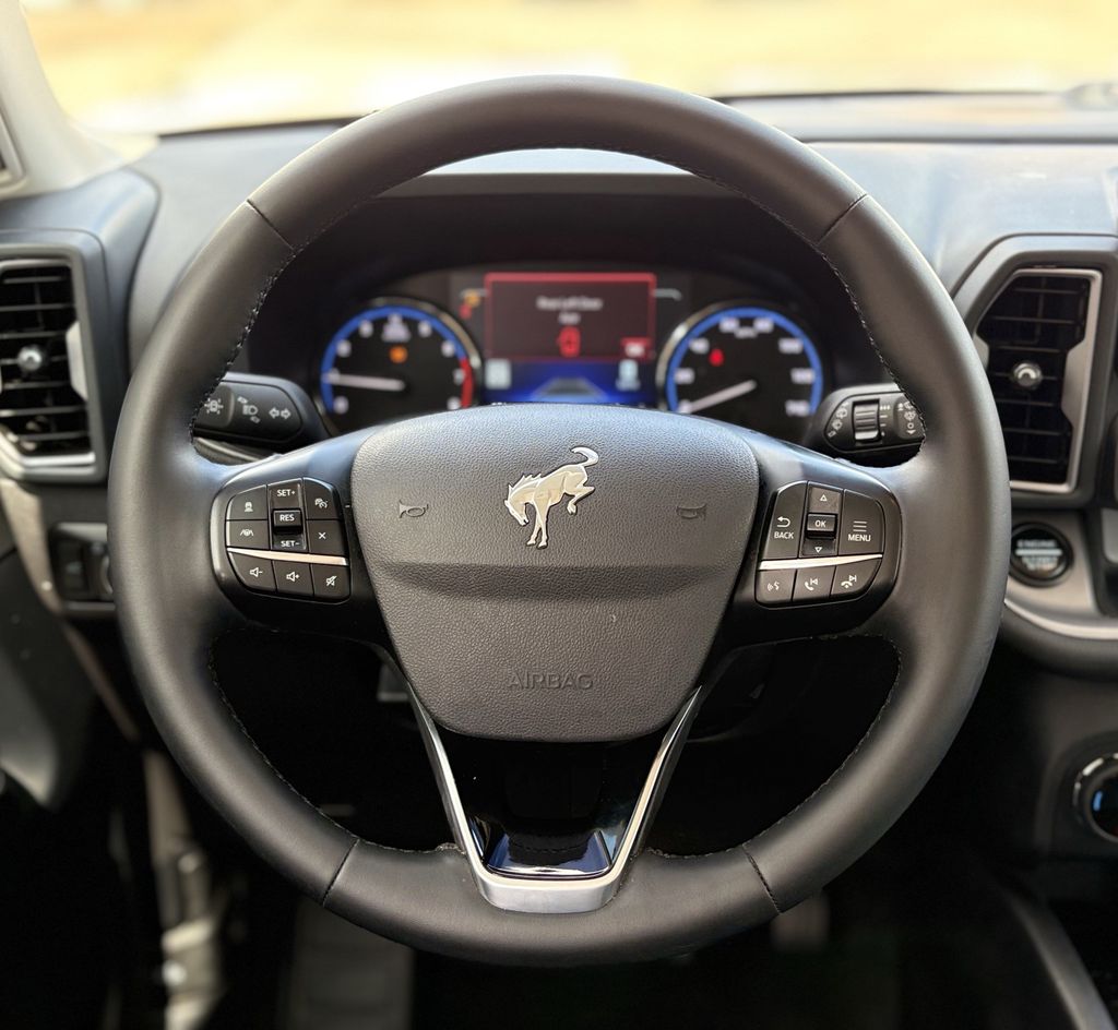 2024 Ford Bronco Sport Outer Banks White at Joe Myers Mazda Kia