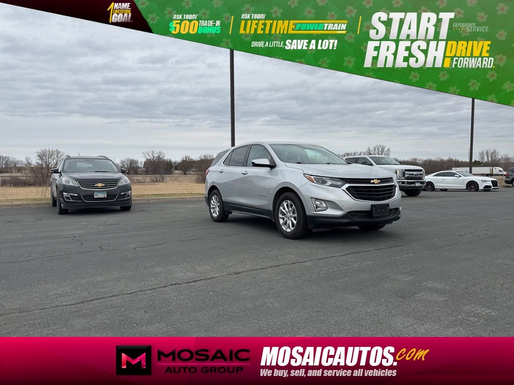 Silver Ice Metallic 2020 Chevrolet Equinox 1.5T LT FWD SUV / Crossover Front-Wheel Drive 6-Speed Automatic Overdrive