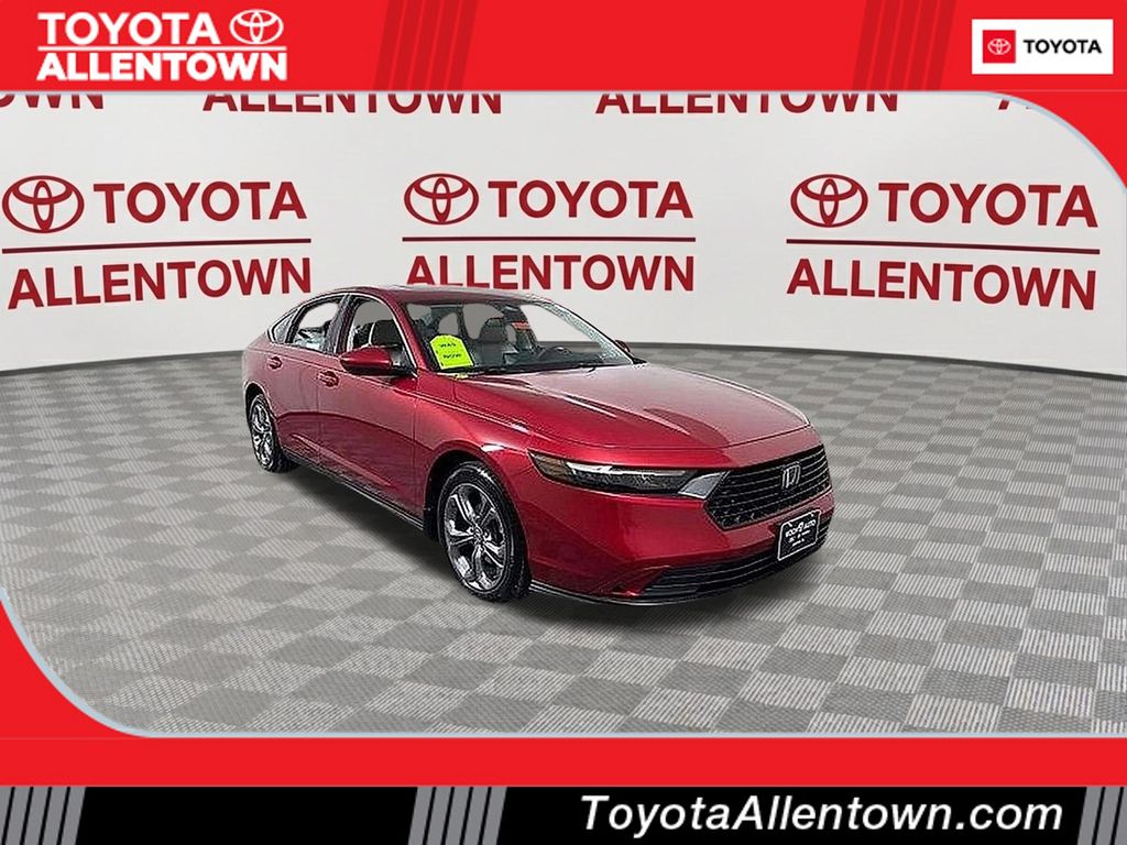 Radiant Red Metallic 2024 Honda Accord EX FWD Sedan Front-Wheel Drive Continuously Variable Transmission
