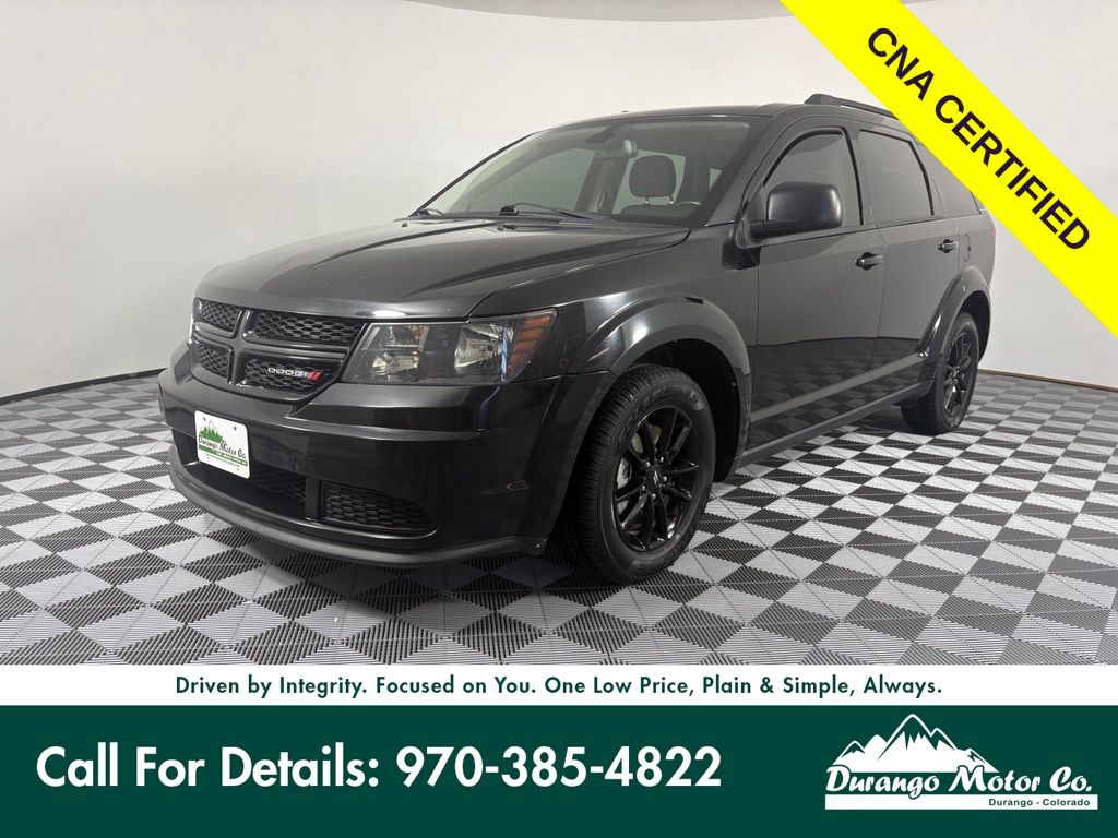 Pitch Black Clearcoat 2020 Dodge Journey SUV / Crossover Front-Wheel Drive 4-Speed Automatic