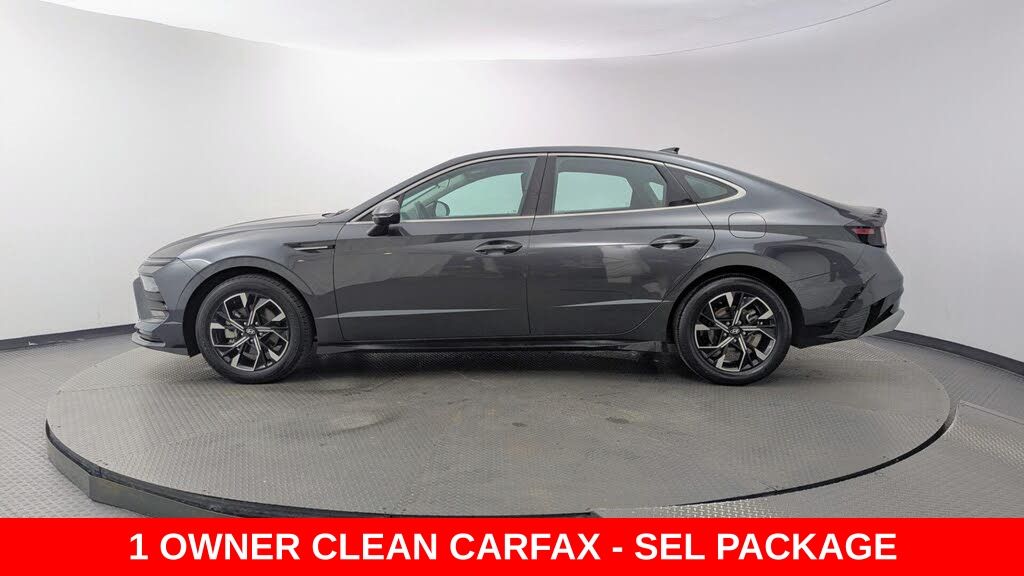 Portofino Gray 2025 Hyundai Sonata Sedan Front-Wheel Drive 8-Speed Automatic