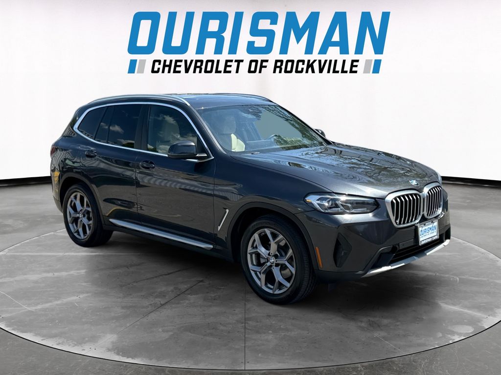 Gray (Dark Graphite) 2022 BMW X3 xDrive30i AWD SUV / Crossover All-Wheel Drive 8-Speed Automatic