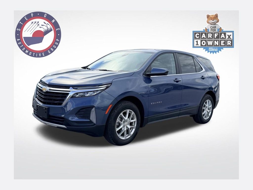 Lakeshore Blue Metallic 2024 Chevrolet Equinox SUV / Crossover Four-Wheel Drive 6-Speed Automatic Overdrive