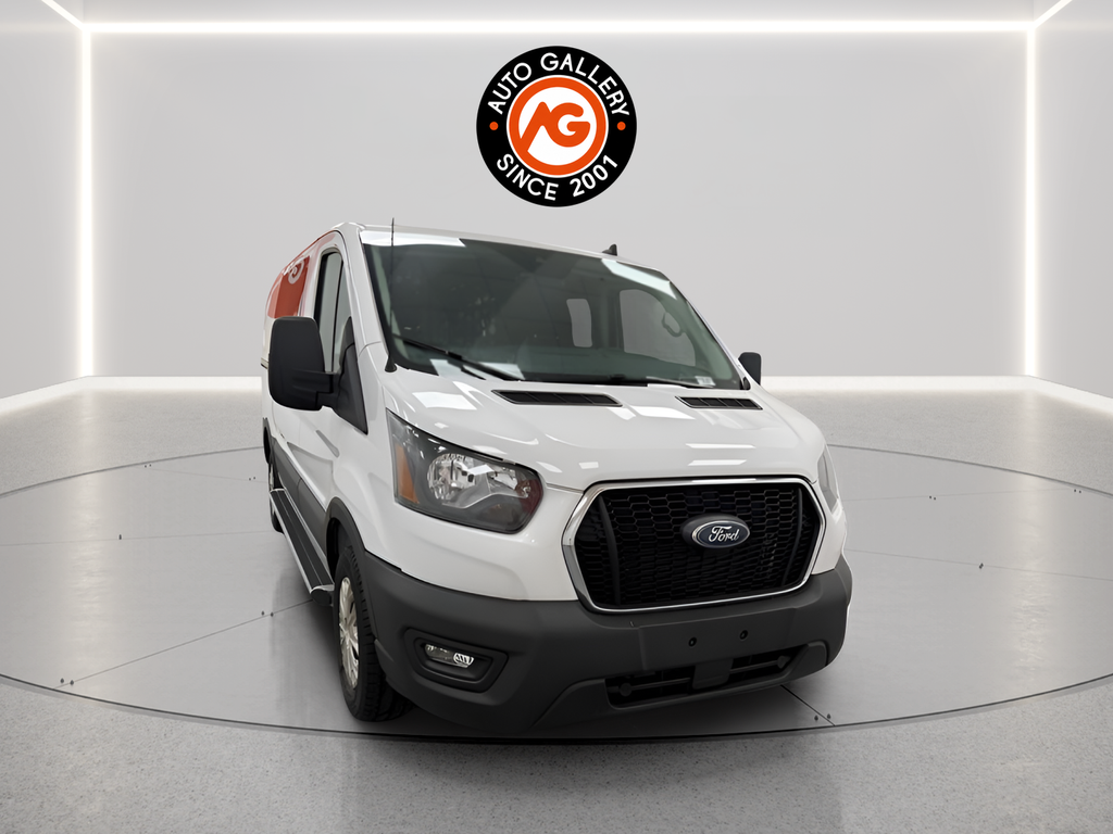 Oxford White 2025 Ford Transit Cargo Van Rear-Wheel Drive