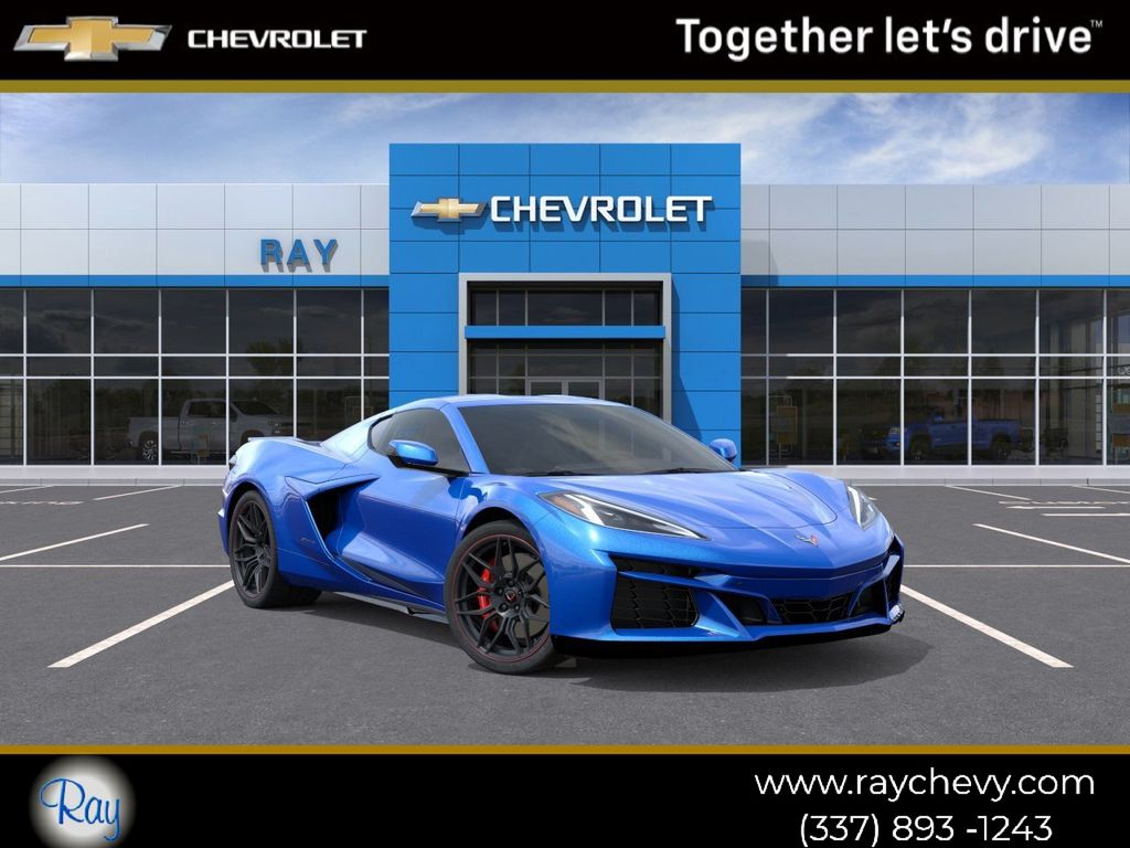 Riptide Blue Metallic 2026 Chevrolet Corvette Coupe Rear-Wheel Drive 8-Speed Dual Clutch