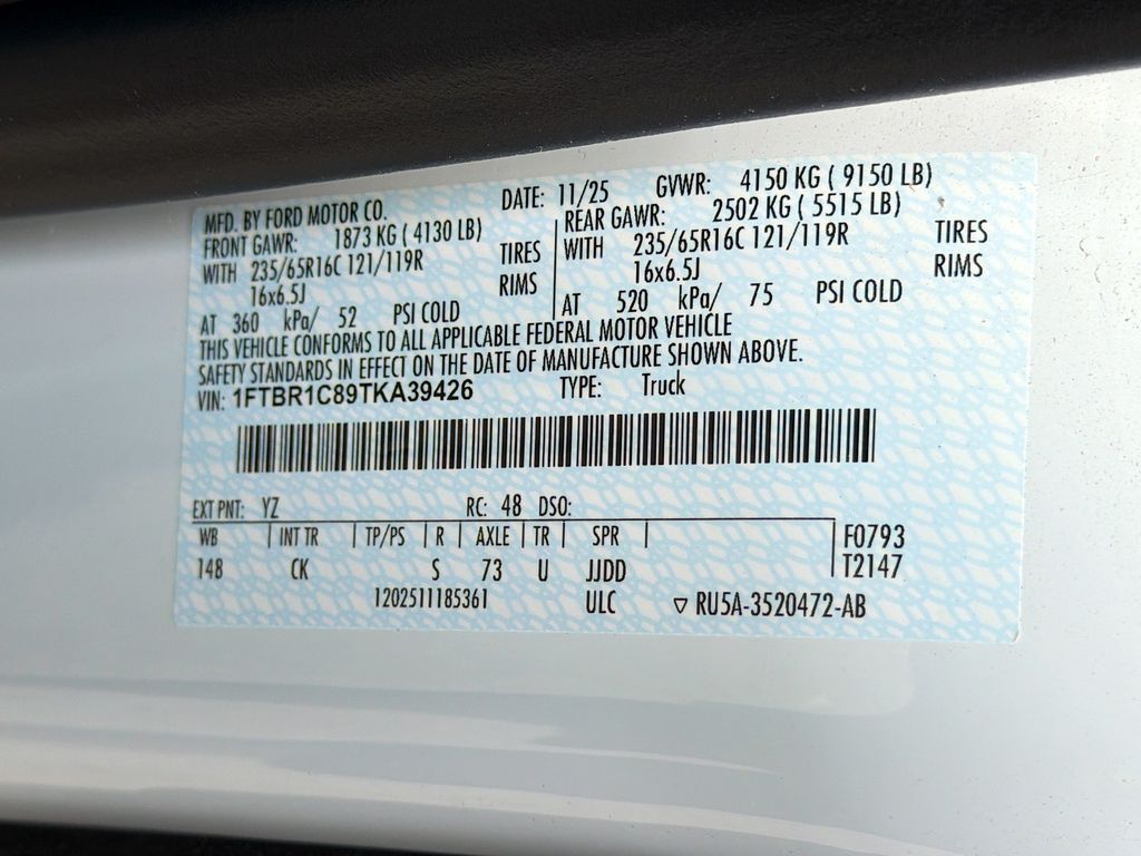 2026 Ford Transit Van Base - Photo 34