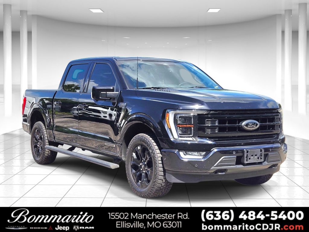 Black Metallic 2023 Ford F-150 Pickup Truck Four-Wheel Drive Automatic