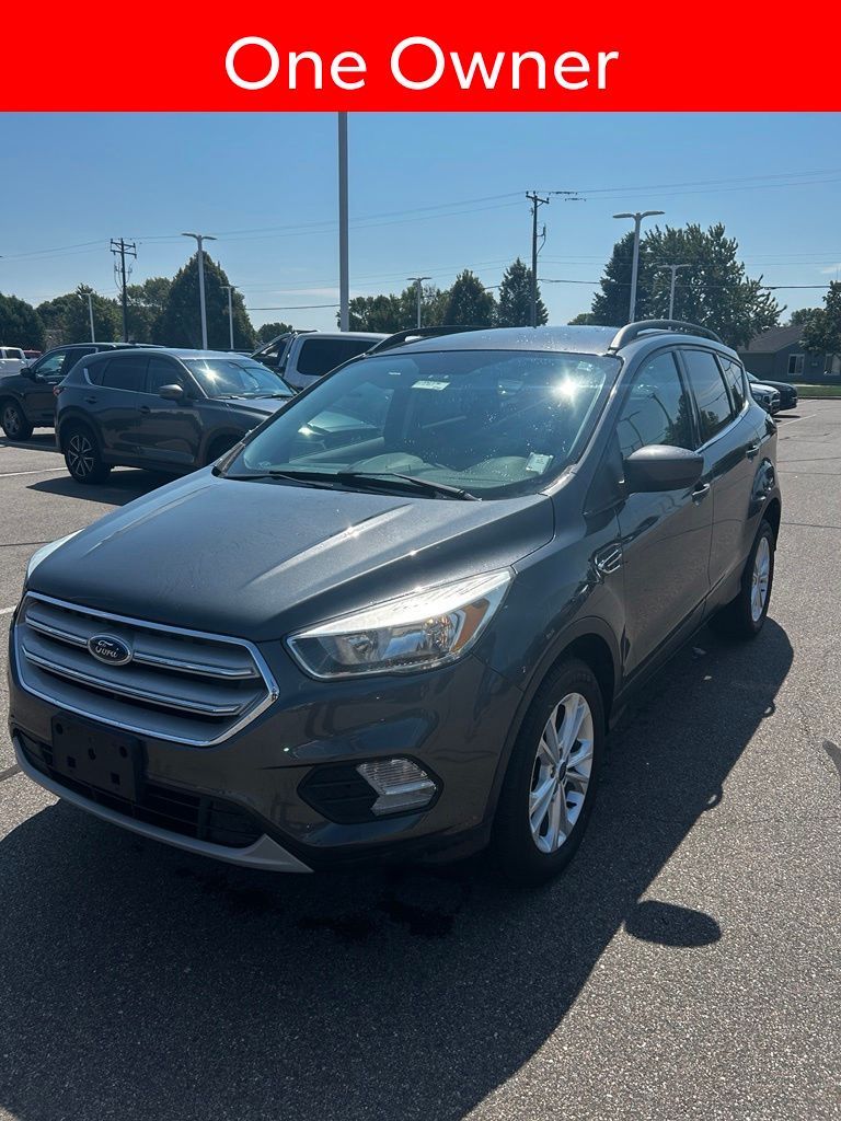Used 2018 Ford Escape SE with VIN 1FMCU9GD1JUD08766 for sale in Waite Park, Minnesota