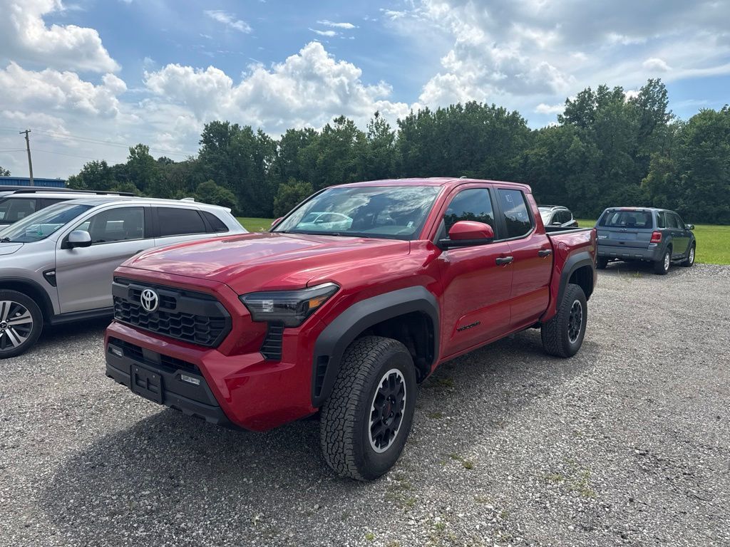Red 2024 Toyota Tacoma Pickup Truck Four-Wheel Drive 8-Speed Automatic
