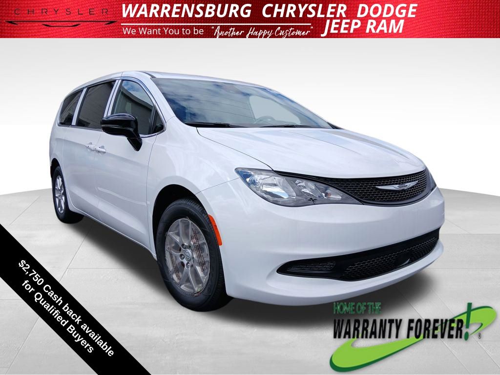 Bright White Clearcoat 2026 Chrysler Voyager LX FWD Minivan Front-Wheel Drive 9-Speed Automatic