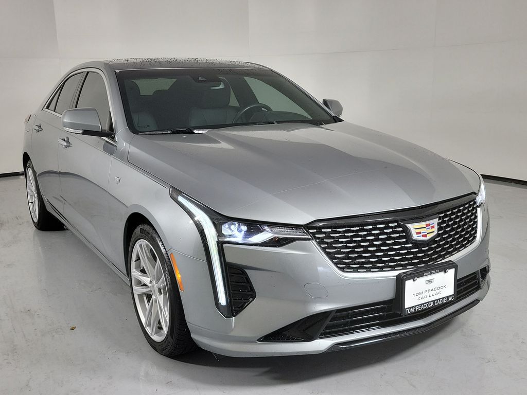 Argent Silver Metallic 2024 Cadillac CT4 Luxury RWD Sedan Rear-Wheel Drive 8-Speed Automatic