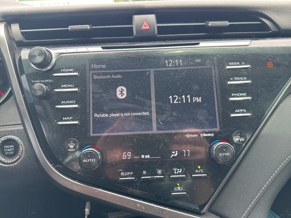 2019 Celestial Silver Metallic Toyota Camry XSE FWD Sedan