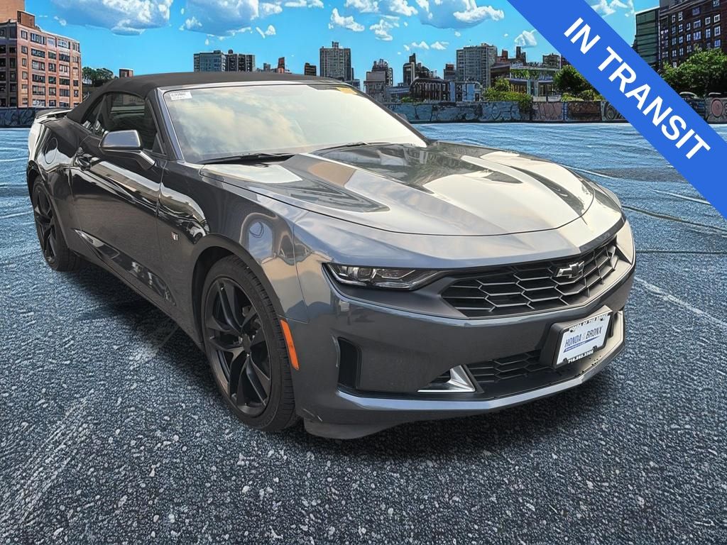 Shadow Gray Metallic 2023 Chevrolet Camaro Convertible Rear-Wheel Drive 8-Speed Automatic