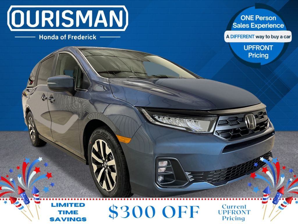 Smoke Blue Pearl 2026 Honda Odyssey Minivan Front-Wheel Drive Automatic