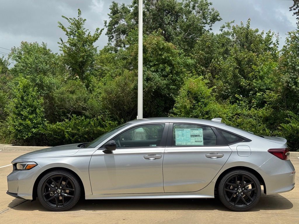 2026 Honda Civic Sport Silver at Emmons Autoplex